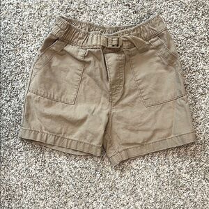Carter's Tan Casual Shorts with Elastic Waistband